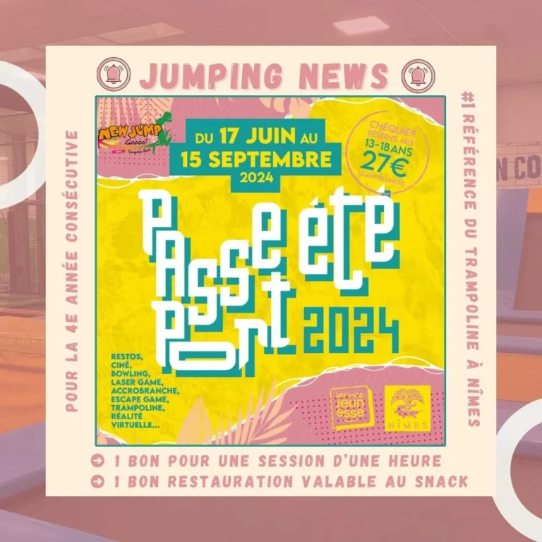 New Jump, la référence en terme de Trampoline Park à Nîmes.