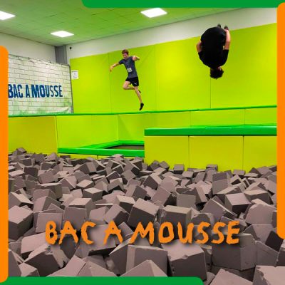 Trampoline Park Bac à mousse