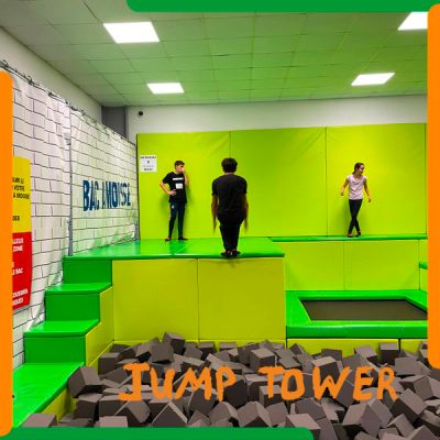 Trampoline Park Jump Tower