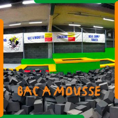 Trampoline Park Bac à mousse