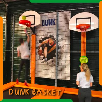 Trampoline Park Dunk Basket