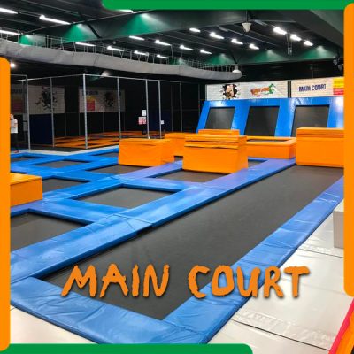 Trampoline Park Main Court