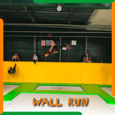 Trampoline Park Wall Run