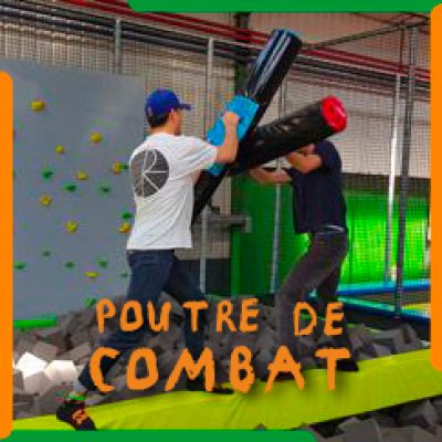 Trampoline Park Poutre de combat