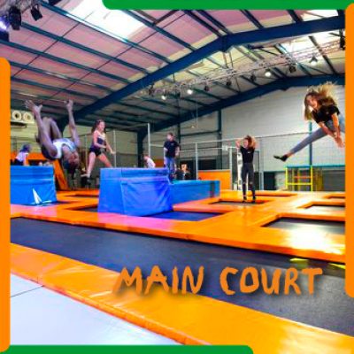 Trampoline Park Main Court